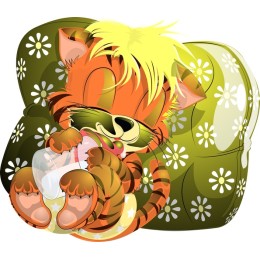 Cute Tiger Cub