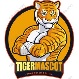 Tiger Mascot Character