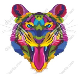 Colorful Tiger