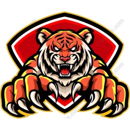 Fierce Roaring Tiger