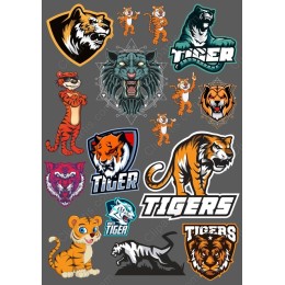 Tiger Bundle - 15 Unique s