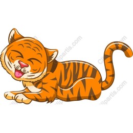 Playful Tiger Cub