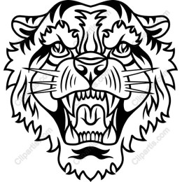 Fierce Tiger Head