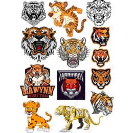 Ultimate Tiger Clipart Bundle