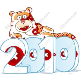 Adorable Cartoon Tiger - 2010