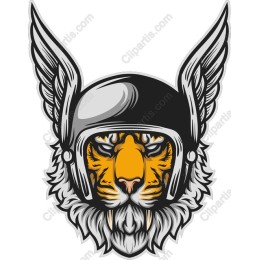 Winged Tiger Helmet