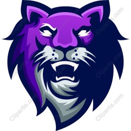 Fierce Purple Lion