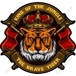 King of the Jungle - Brave Tiger