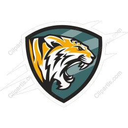 Fierce Tiger Shield Emblem