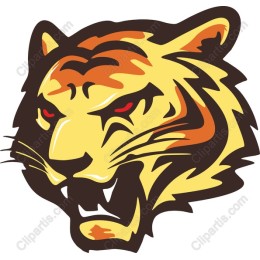 Fierce Tiger Head