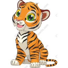 Cute Tiger Cub