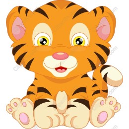 Cute Baby Tiger