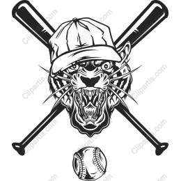 Fierce Baseball Tiger