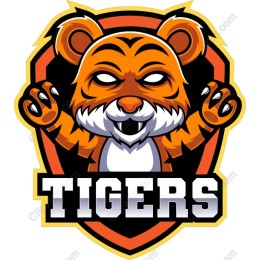 Dynamic Tiger Mascot
