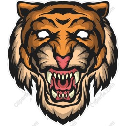 Fierce Tiger Face