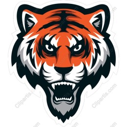Fierce Roaring Tiger