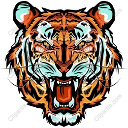 Majestic Roaring Tiger