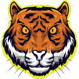 Fierce Tiger Head
