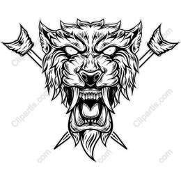 Fierce Snarling Beast