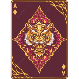 Ace of Diamonds Tiger work