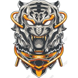 Fierce Tiger Head