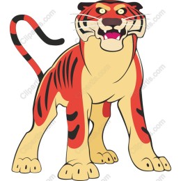 Cartoon Tiger