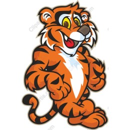 Vibrant Tiger Character