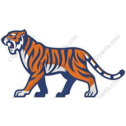 Fierce Roaring Tiger
