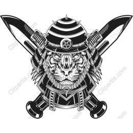 Fierce Tiger Head Warrior
