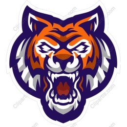 Fierce Roaring Tiger