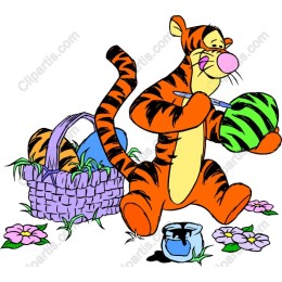 Cheerful Tiger Painting