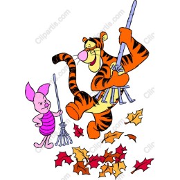 Tigger and Piglet Autumn Adventure