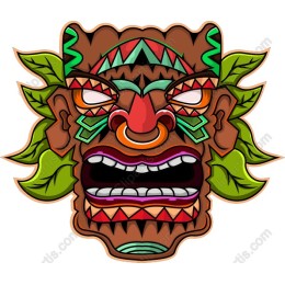 Tropical Tribal Mask