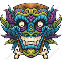 Tiki Spirit Mask