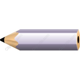 Sleek Pencil Clipart