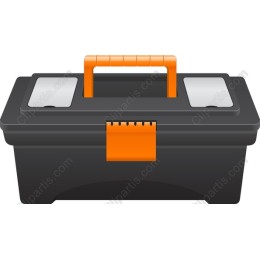 Modern Black Toolbox