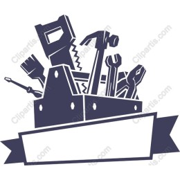 Classic Toolbox with Tools