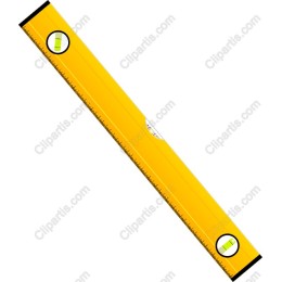 Yellow Level Ruler