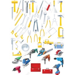 Hand Tools Set - 50 Essential