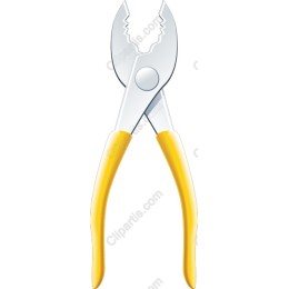 Vibrant Pliers Clipart