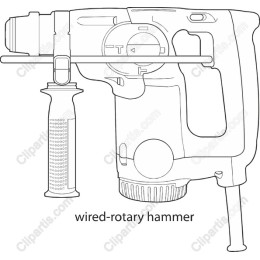 Wired Rotary Hammer