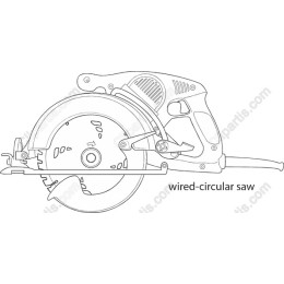 Wired Circular Saw