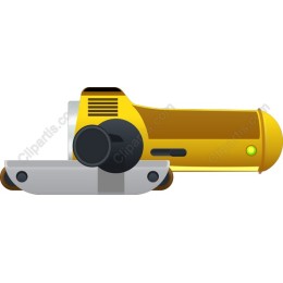Yellow Angle Grinder