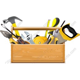 Toolbox with Essential Tools
