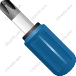 Premium Blue Screwdriver