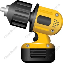 Yellow Cordless Drill