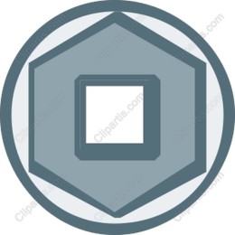 Minimalist Hexagonal Icon