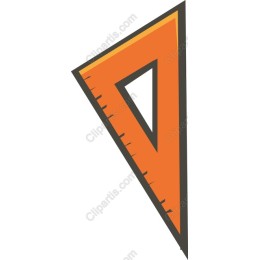 Vibrant Triangle Ruler