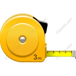 3-Meter Yellow Tape Measure