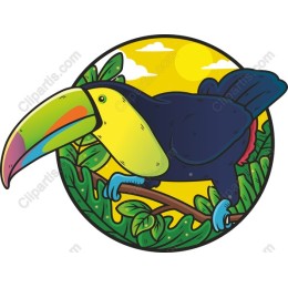 Vibrant Tropical Toucan